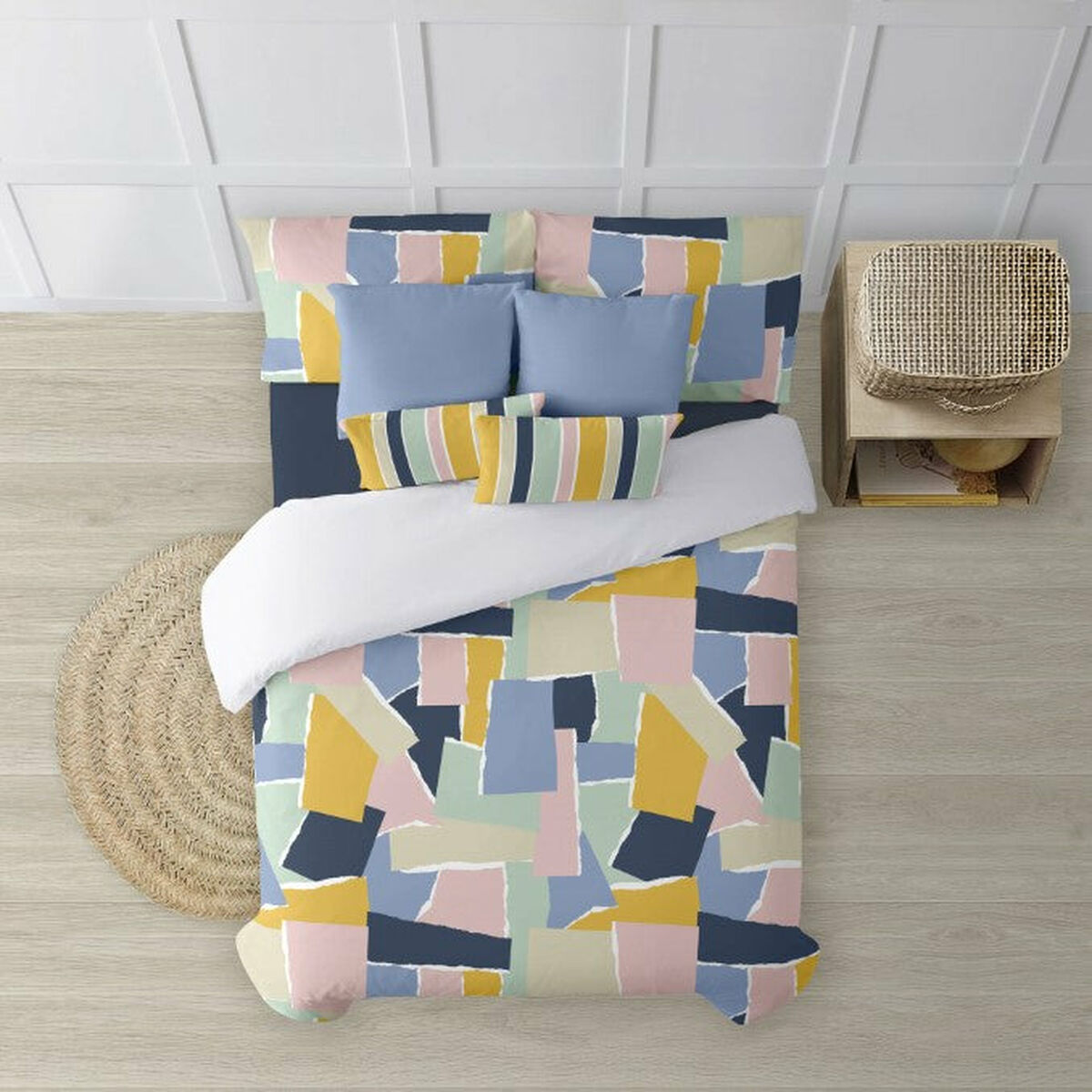Copripiumino Decolores Jena Multicolore 240 x 220 cm