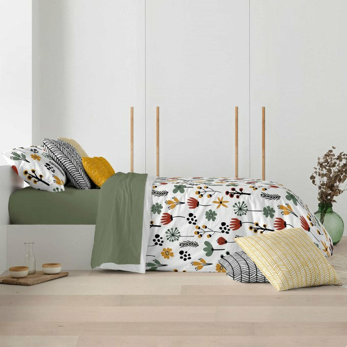 Copripiumino Decolores Paola Multicolore 200 x 200 cm