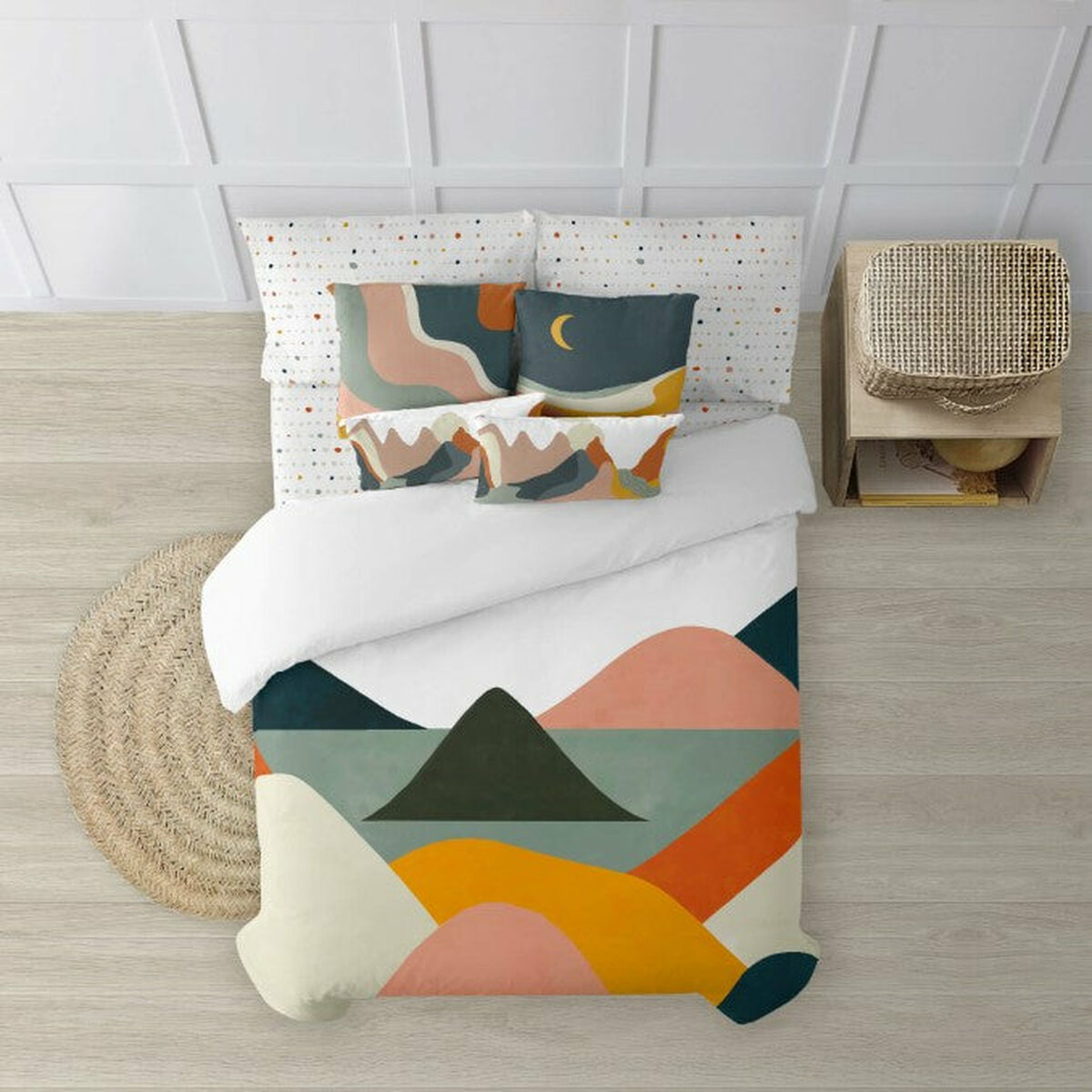 Copripiumino Decolores Sahara Multicolore 220 x 220 cm