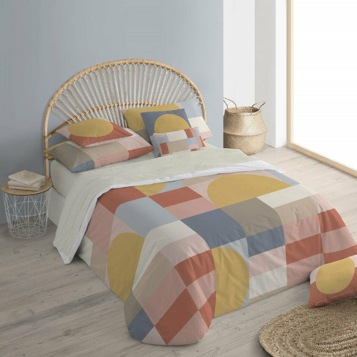 Copripiumino Decolores Weimar Multicolore 200 x 200 cm