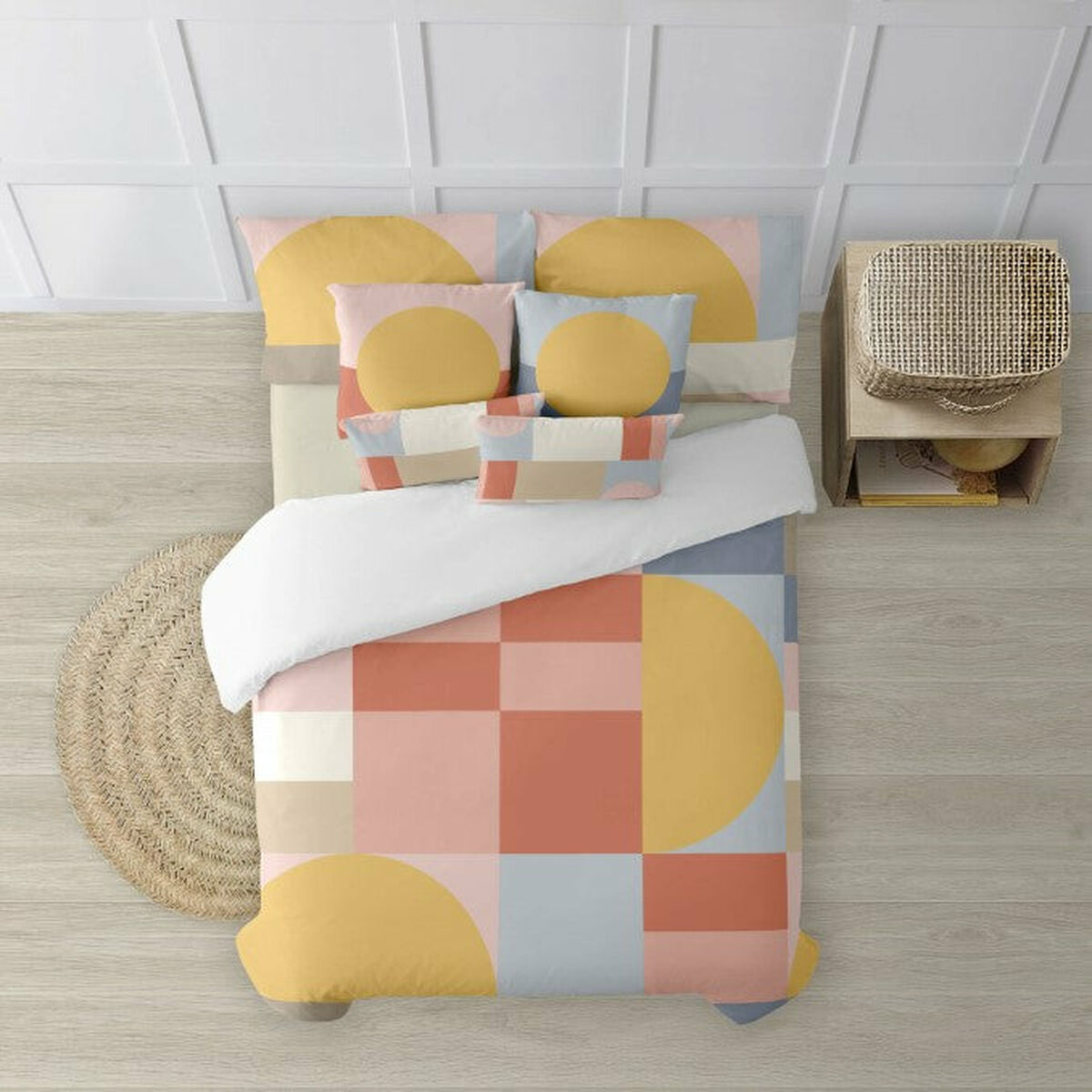 Copripiumino Decolores Weimar Multicolore 200 x 200 cm