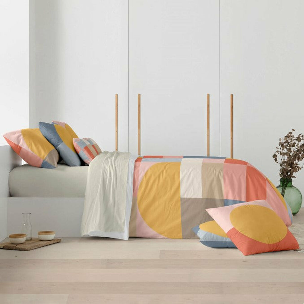 Copripiumino Decolores Weimar Multicolore 140 x 200 cm