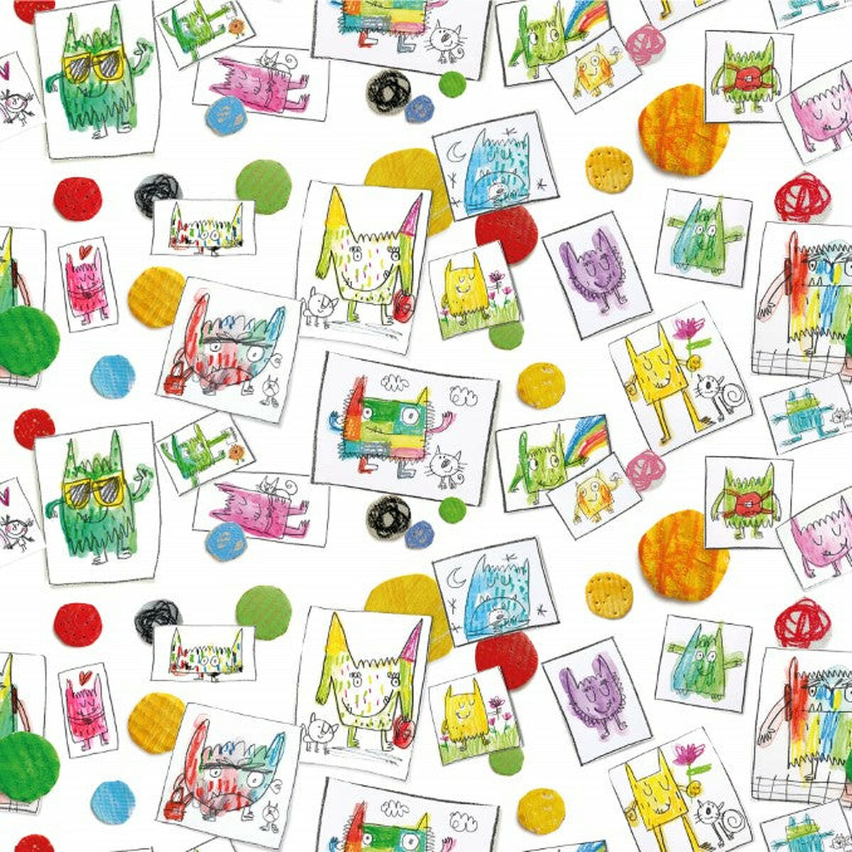 Copripiumino Decolores Indiana Multicolore 220 x 220 cm