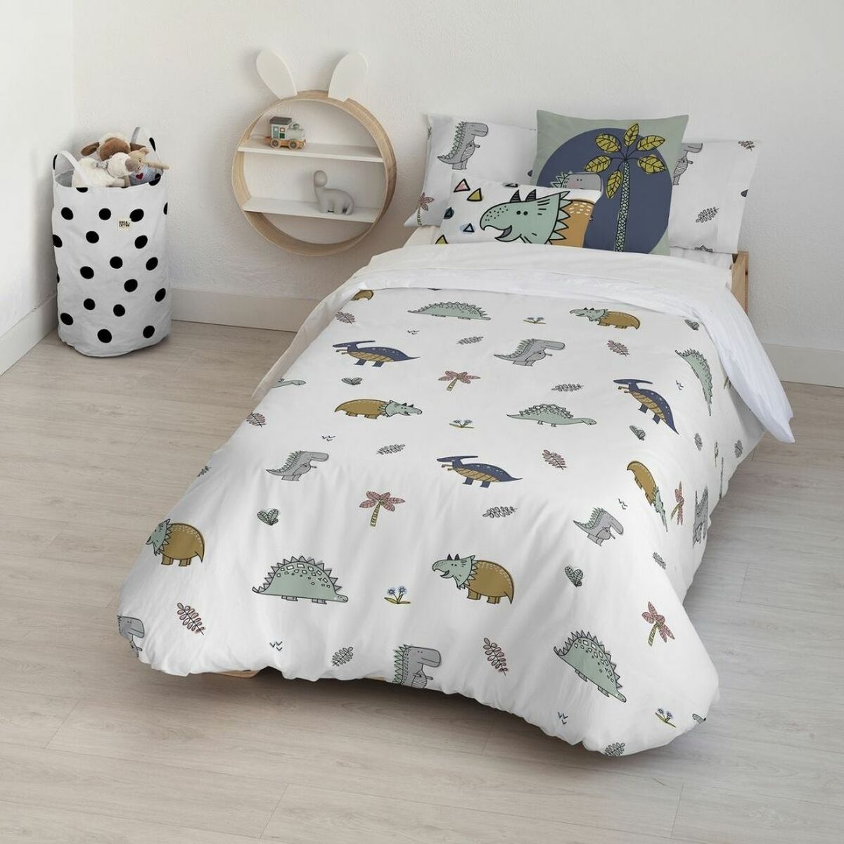 Copripiumino Kids&Cotton Italo Small Bianco 180 x 240 cm