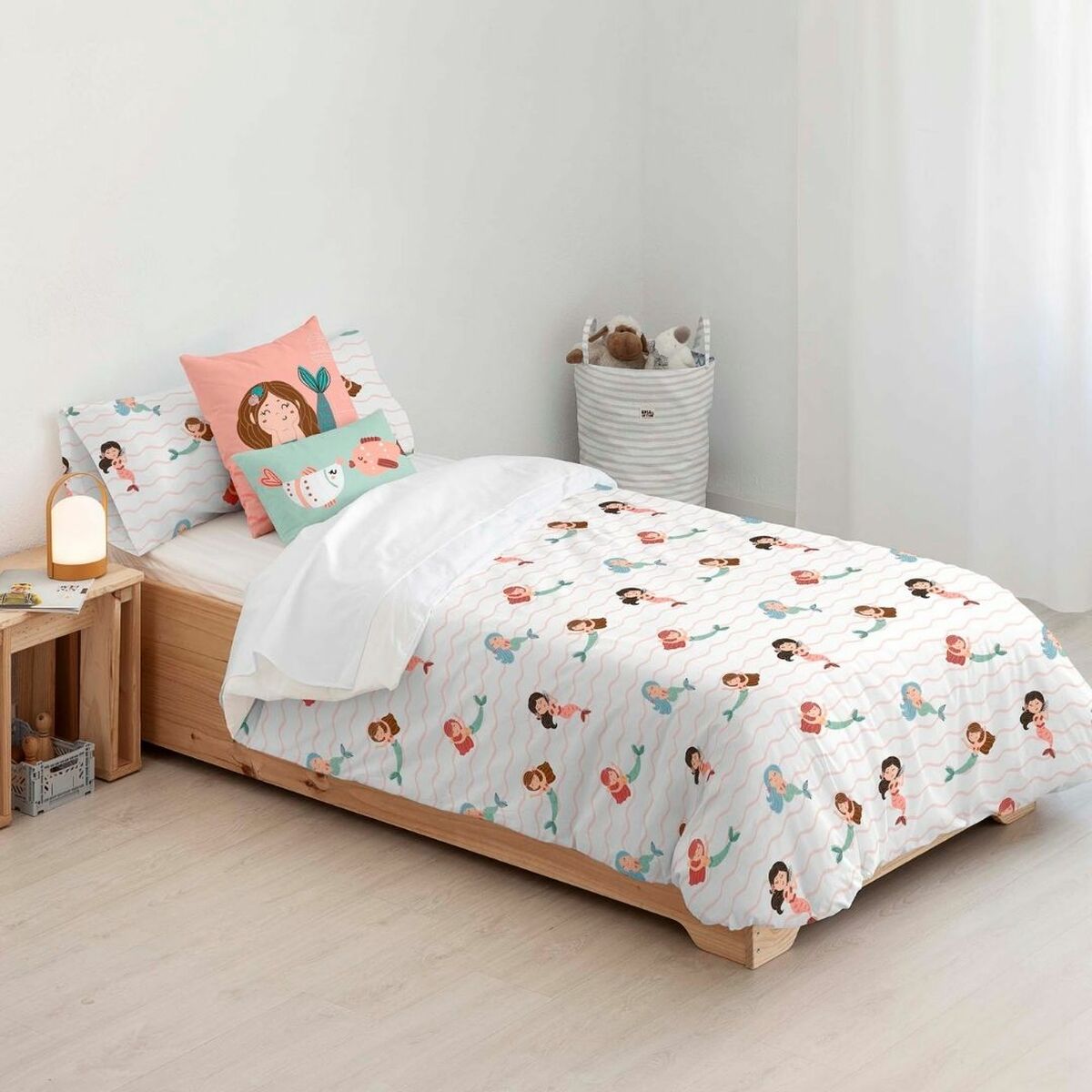 Copripiumino Kids&Cotton Mosi Small Rosa 180 x 240 cm