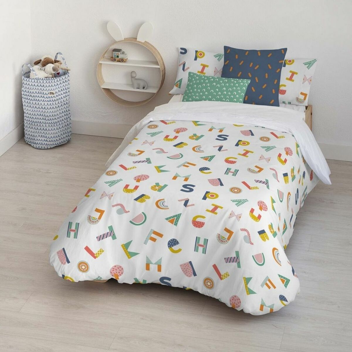 Copripiumino Kids&Cotton Urko Small Multicolore 180 x 240 cm