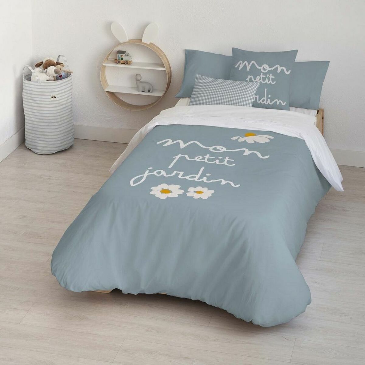 Copripiumino Kids&Cotton Xalo Big Azzurro 180 x 240 cm