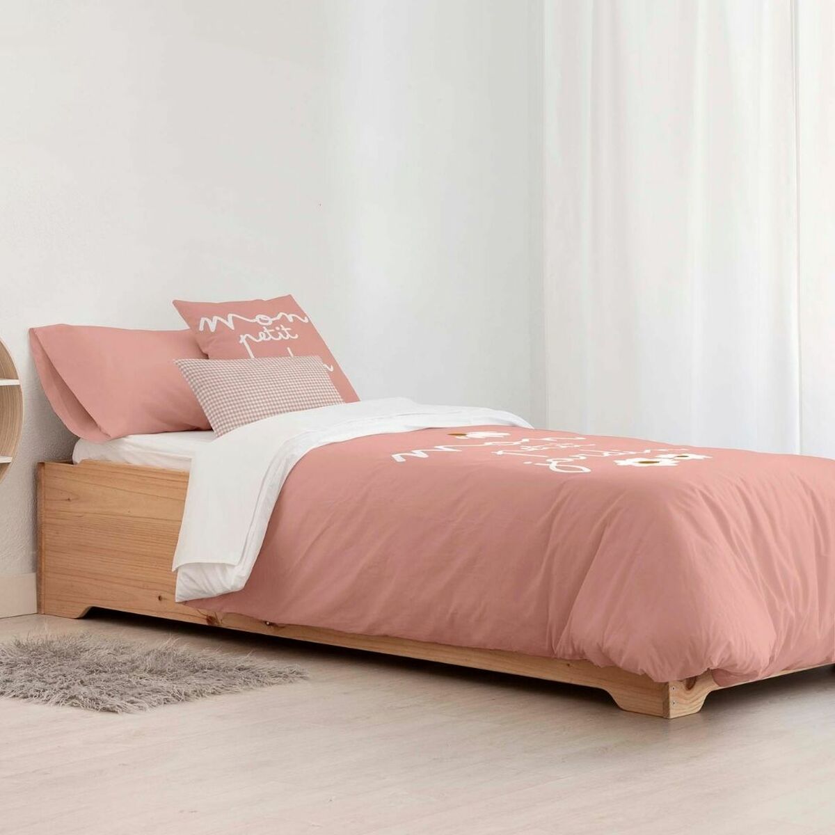 Copripiumino Kids&Cotton Xalo Big Rosa 180 x 240 cm