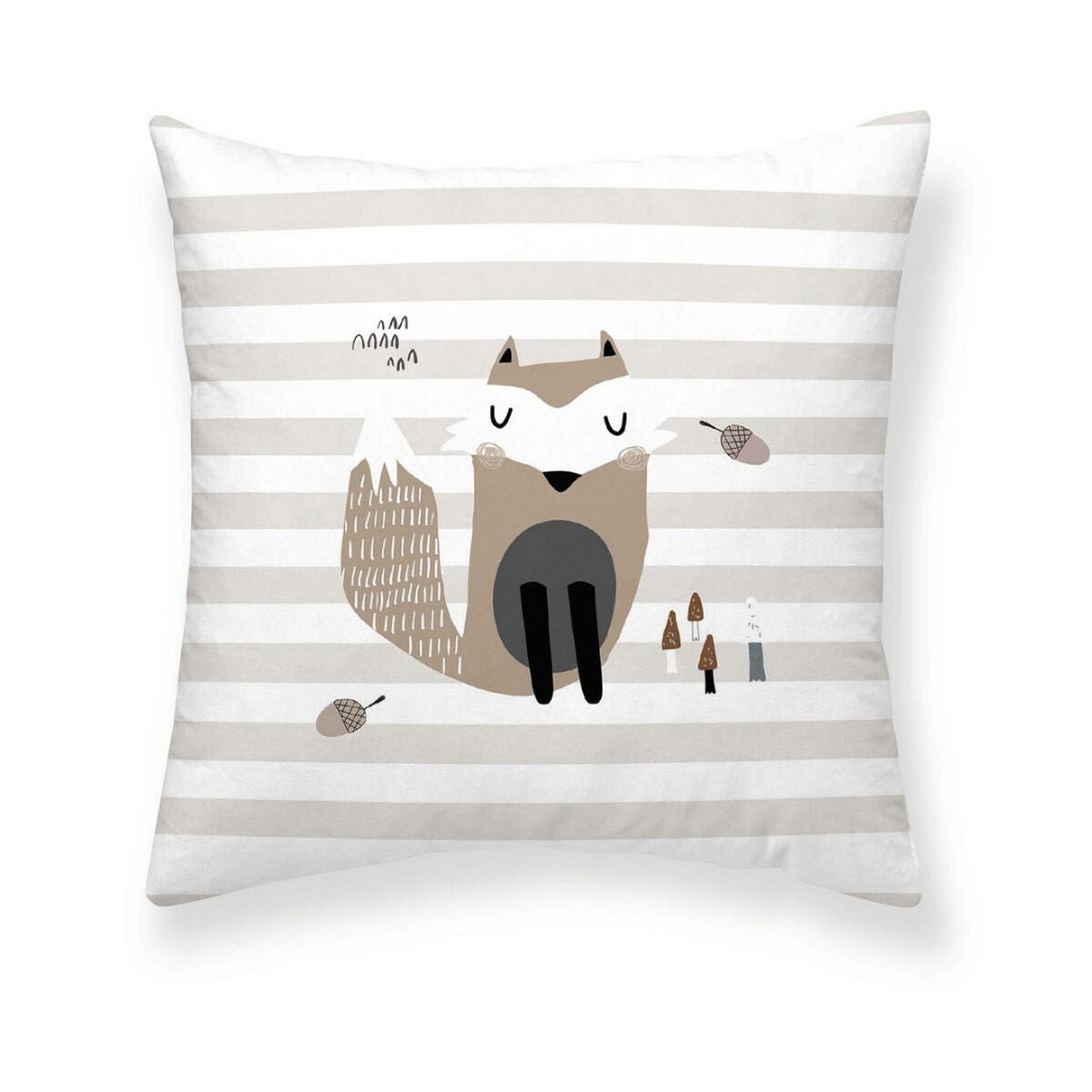 Fodera per cuscino Kids&Cotton Kenai A Beige 50 x 50 cm