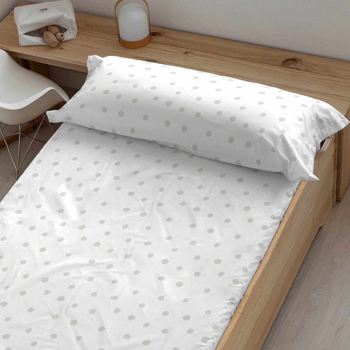 Lenzuolo con angoli aderenti Kids&Cotton Kenai Multicolore 105 x 200 cm