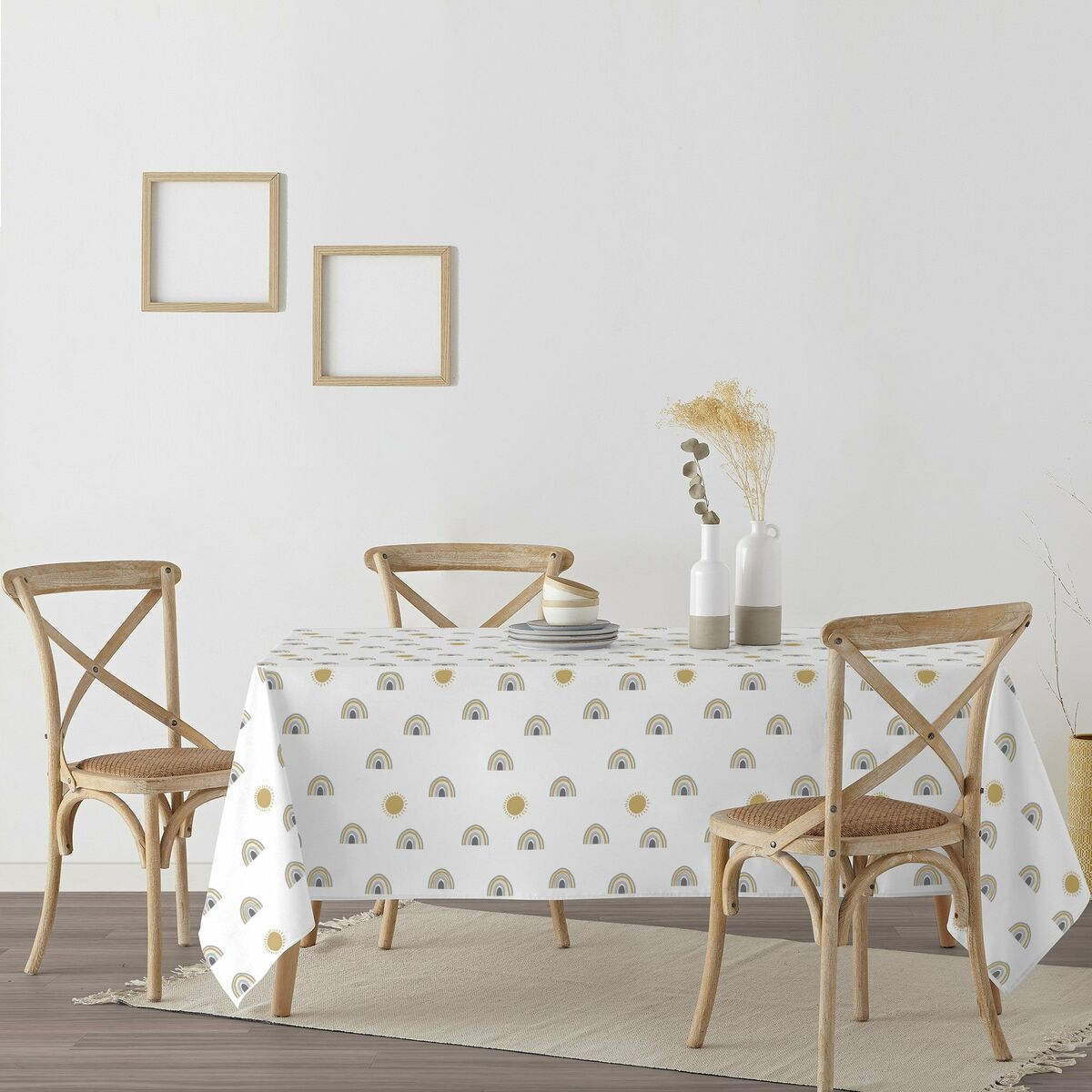 Tovaglia in resina antimacchia Belum Kairi 140 x 140 cm