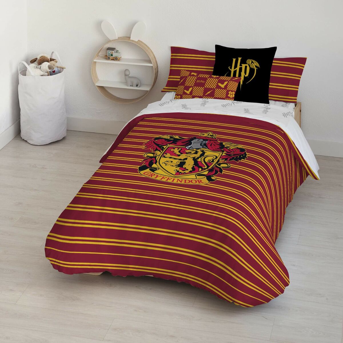 Copripiumino Harry Potter Gryffindor 200 x 200 cm Piazza e mezza