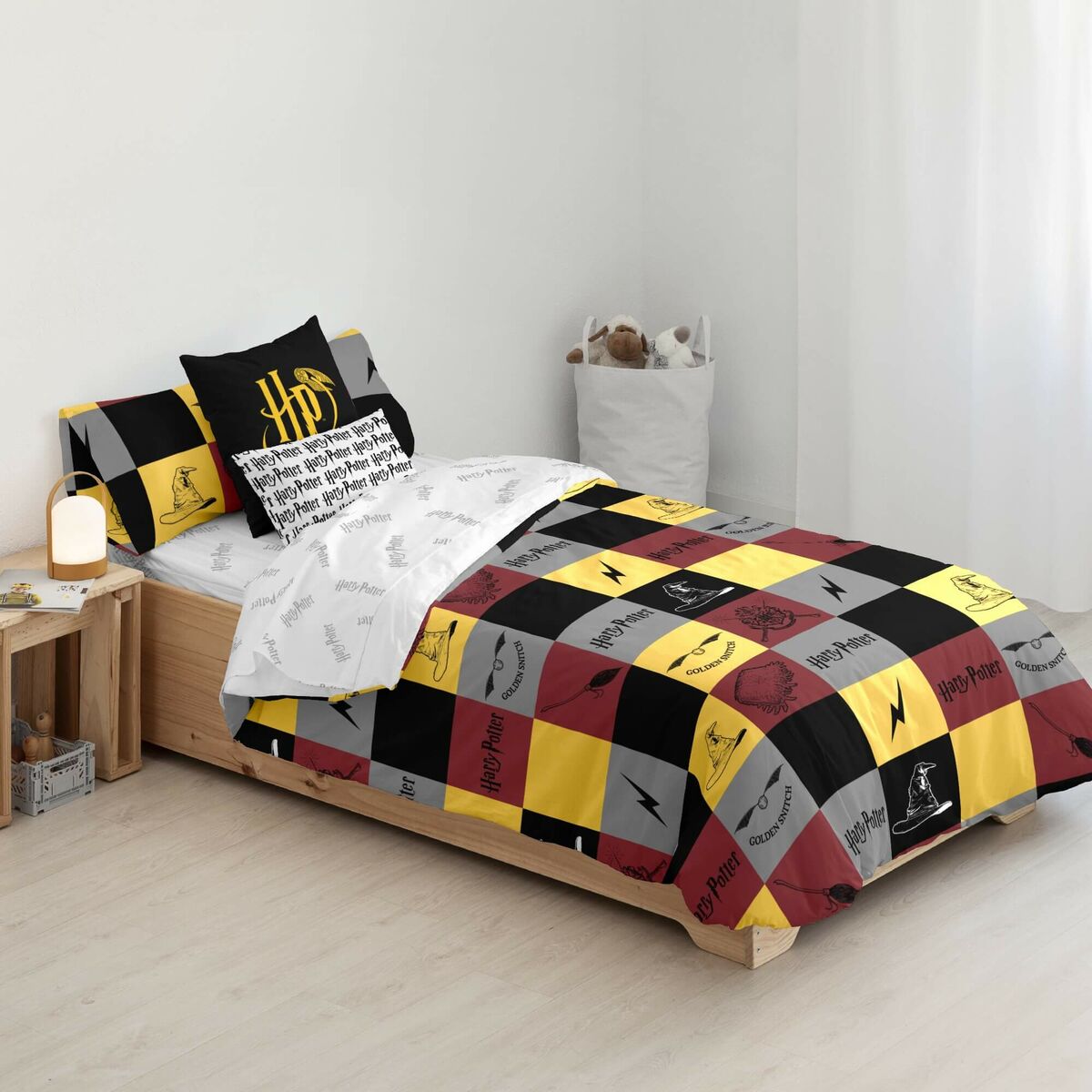 Copripiumino Harry Potter Hogwarts 220 x 220 cm Ala francese