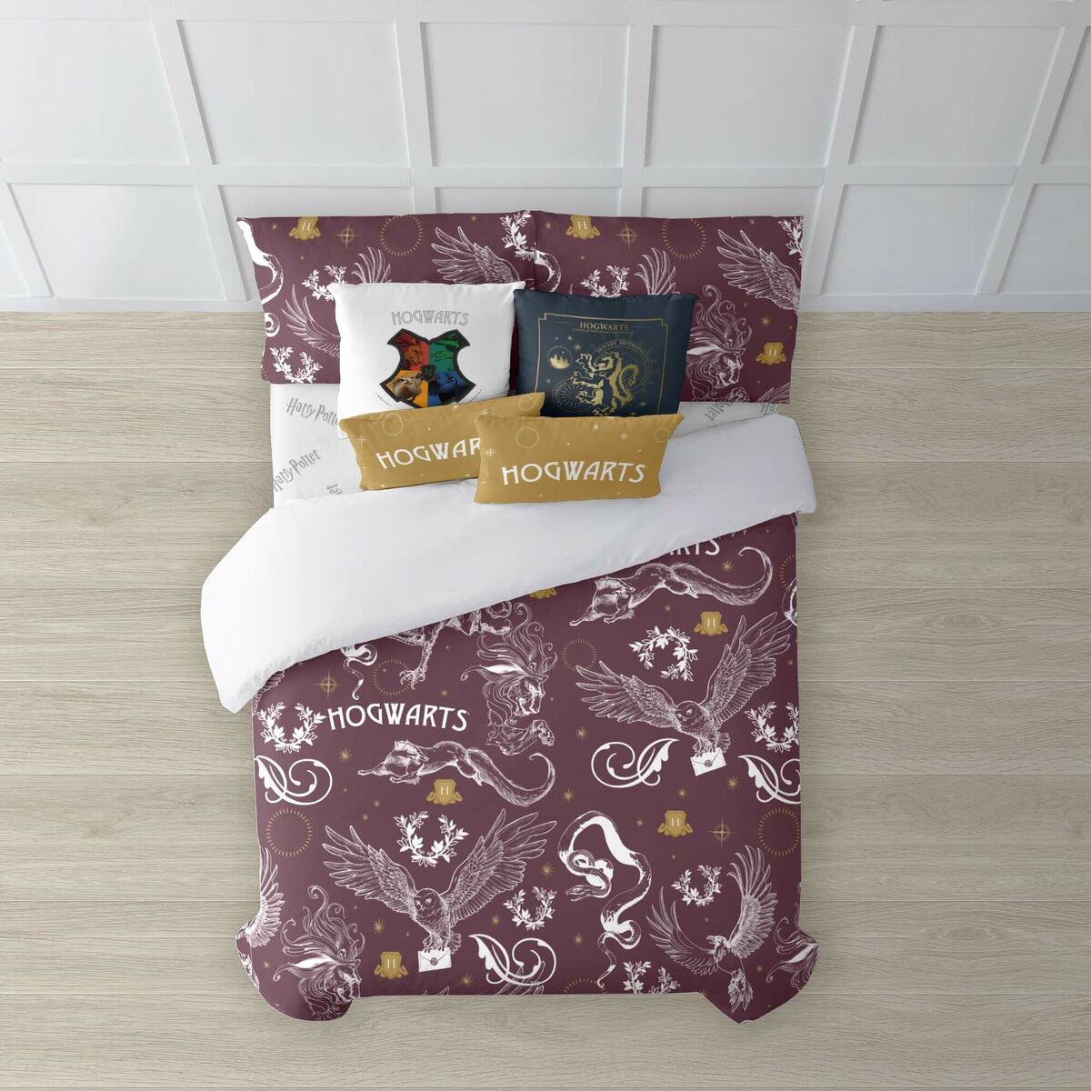 Copripiumino Harry Potter Creatures 220 x 220 cm Ala francese