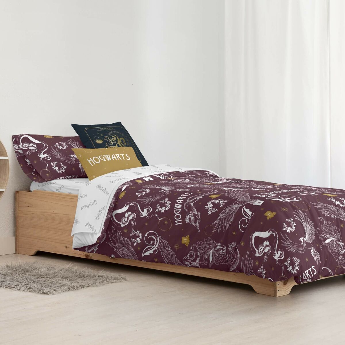Copripiumino Harry Potter Creatures 220 x 220 cm Ala francese