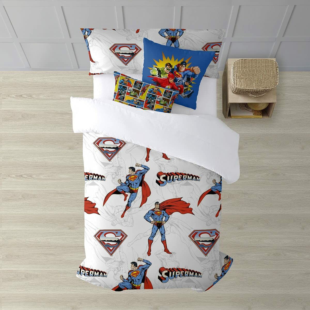 Copripiumino Superman Man of Steel 260 x 240 cm