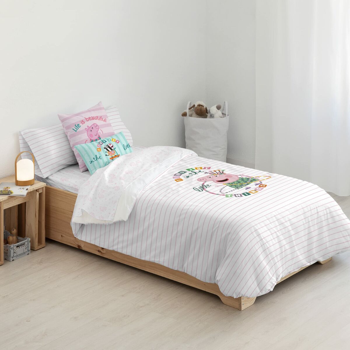 Copripiumino Peppa Pig Find Joy 155 x 220 cm