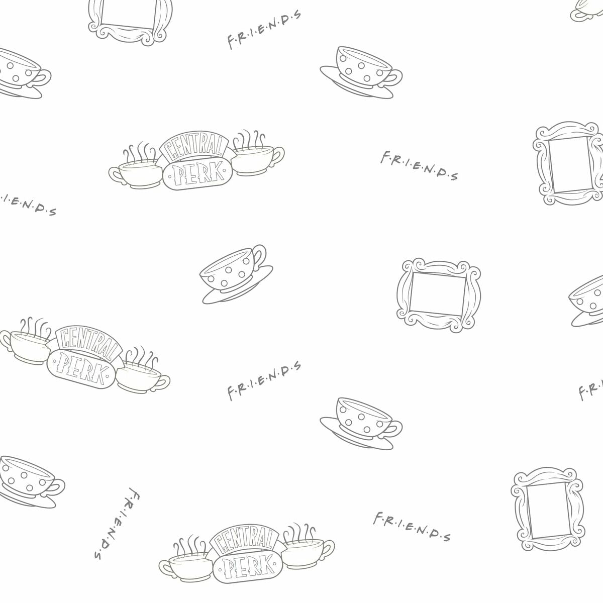Tenda Friends Multicolore 140 x 260 cm