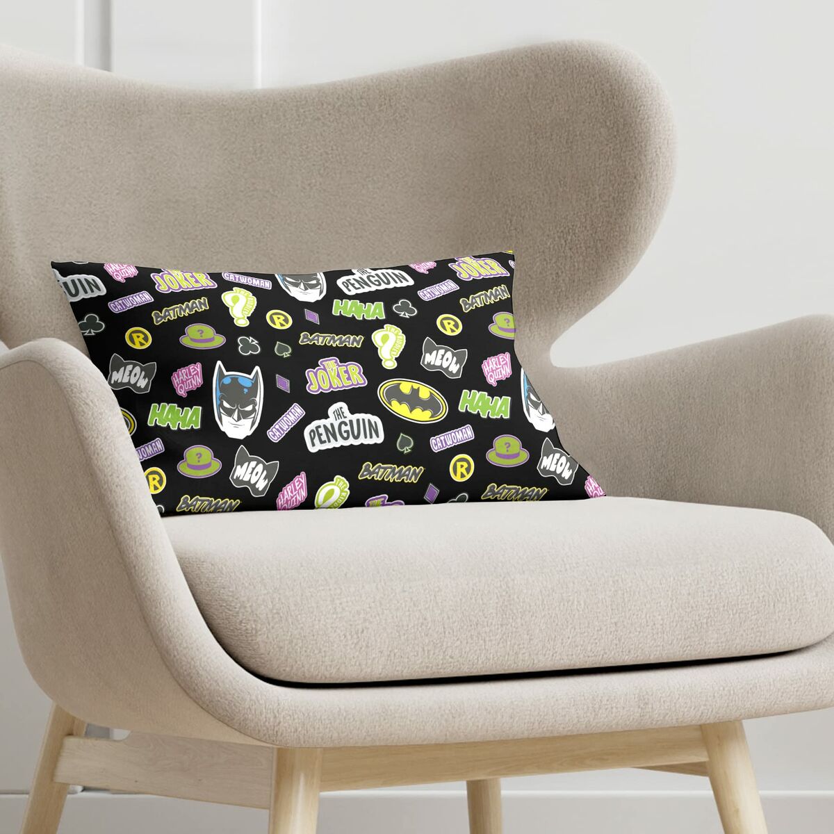 Fodera per cuscino Batman 30 x 50 cm