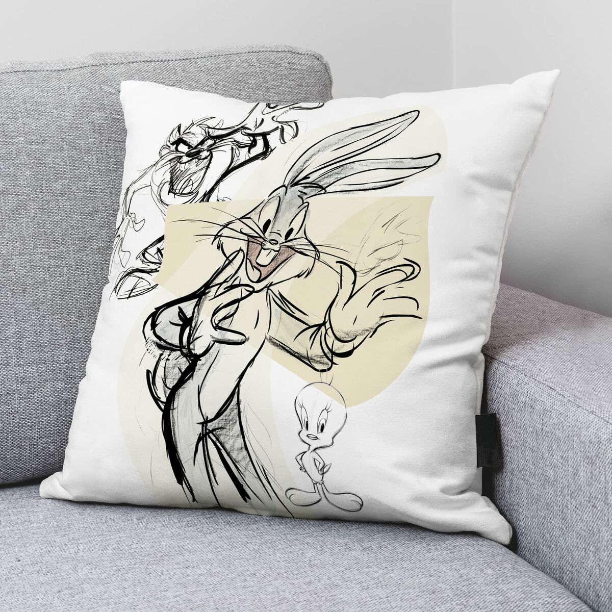 Fodera per cuscino Looney Tunes 45 x 45 cm