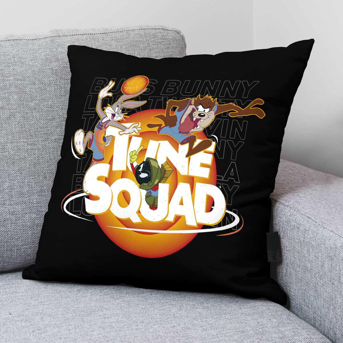 Fodera per cuscino Looney Tunes Squad 45 x 45 cm