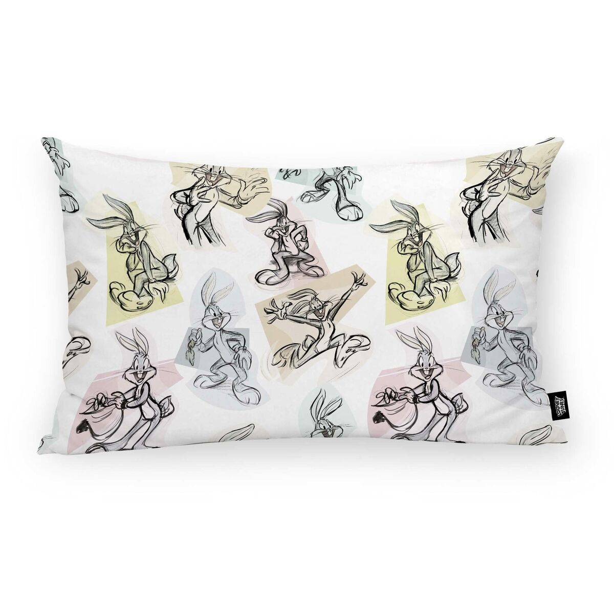 Fodera per cuscino Looney Tunes Sketch 30 x 50 cm