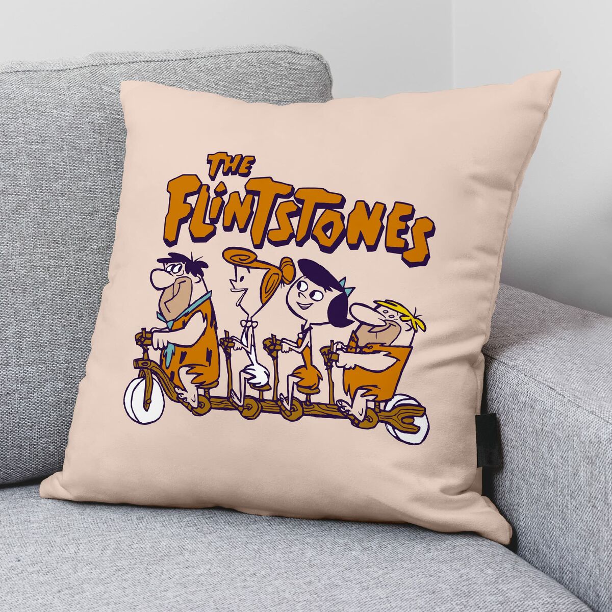 Fodera per cuscino The Flintstones 45 x 45 cm