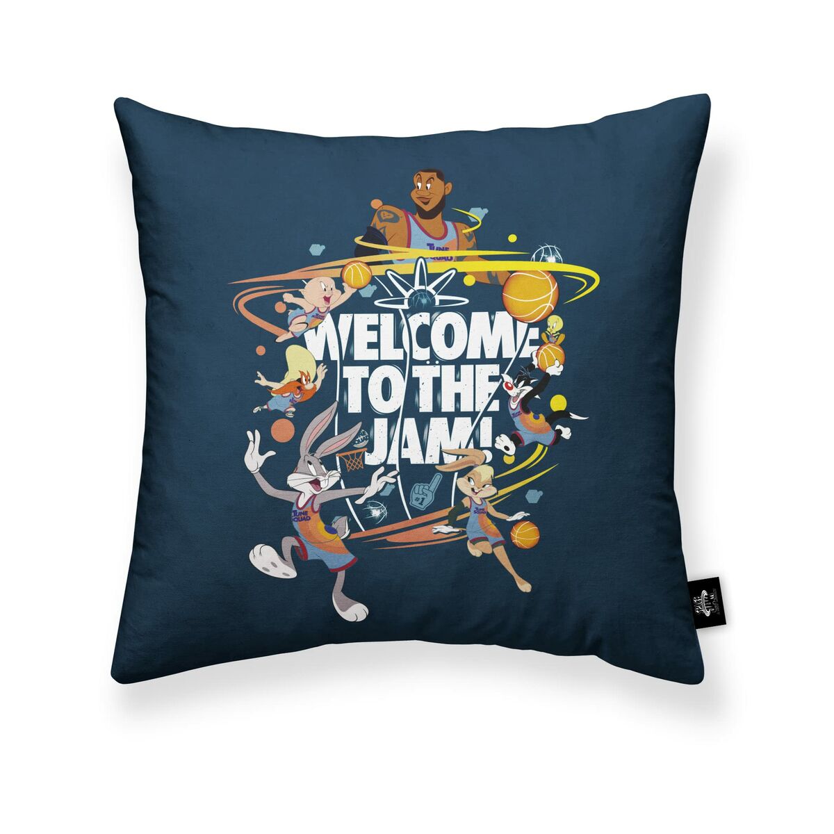 Fodera per cuscino Looney Tunes Welcome Jam A 45 x 45 cm