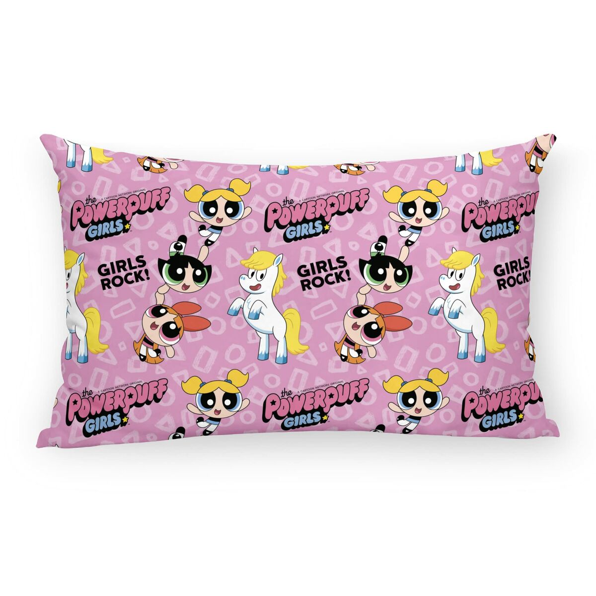 Fodera per cuscino Powerpuff Girls Rosa 30 x 50 cm