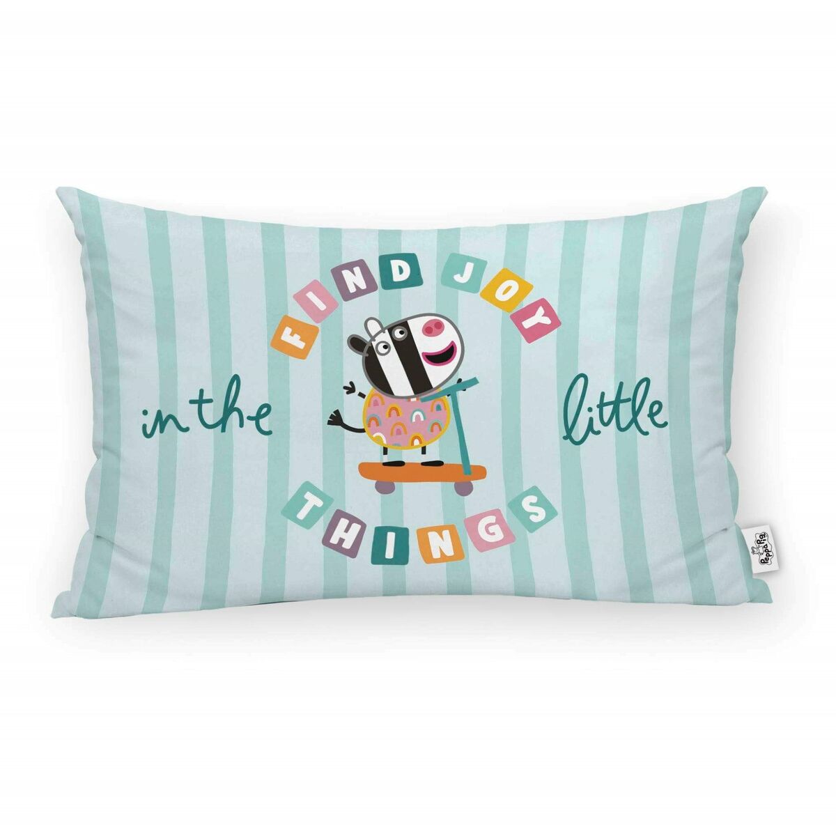 Fodera per cuscino Decolores Find Joy C Multicolore 30 x 50 cm