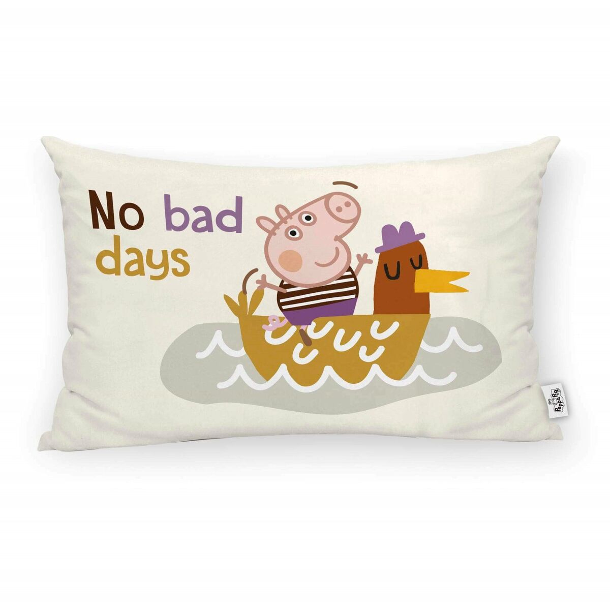 Fodera per cuscino Decolores No bad days C Multicolore 30 x 50 cm