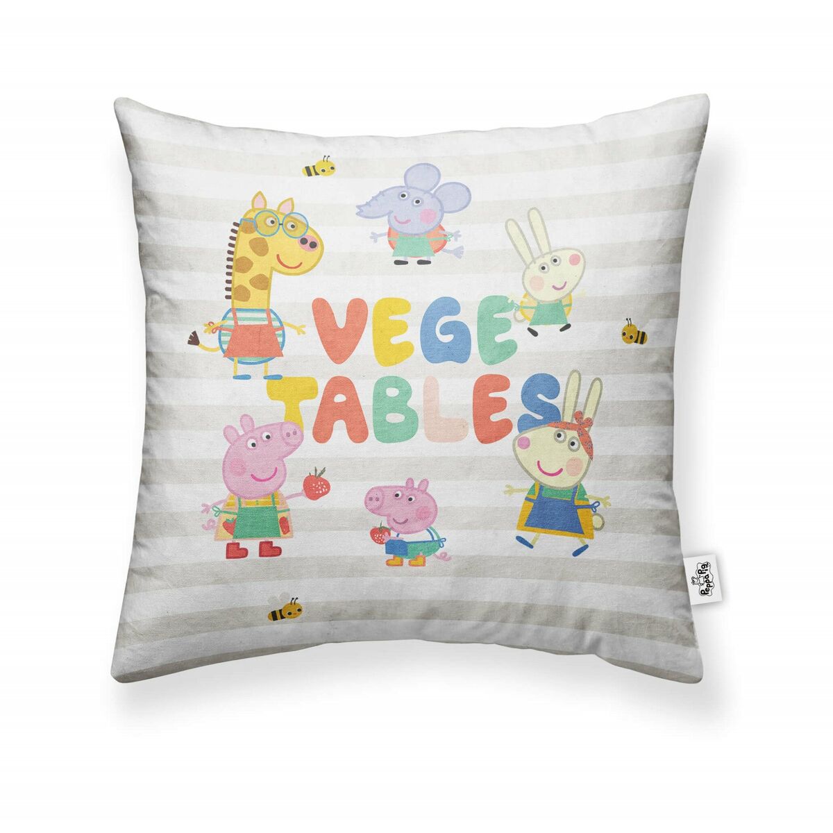 Fodera per cuscino Belum Vegetables A Multicolore 45 x 45 cm