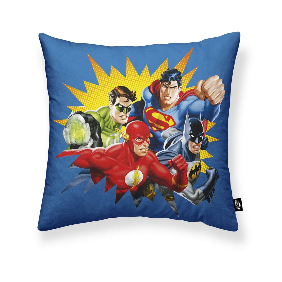 Fodera per cuscino Justice League Azzurro 45 x 45 cm