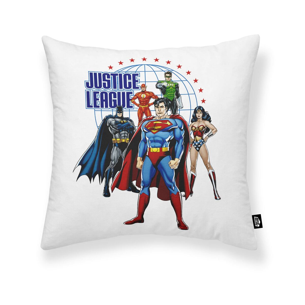 Fodera per cuscino Justice League Bianco 45 x 45 cm