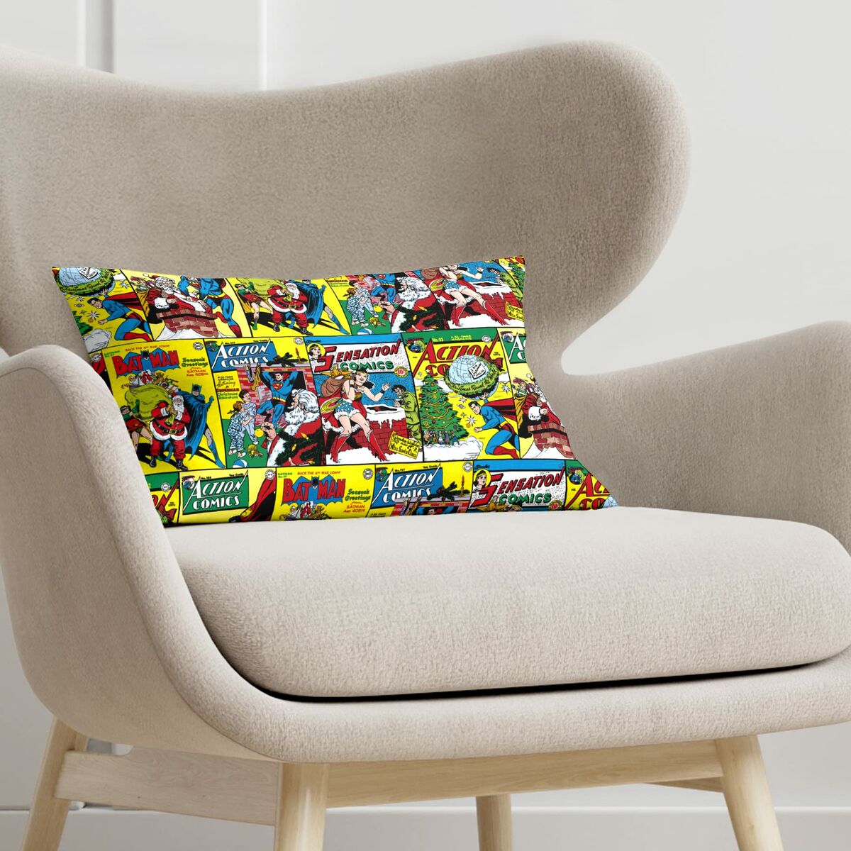 Fodera per cuscino Superman 30 x 50 cm