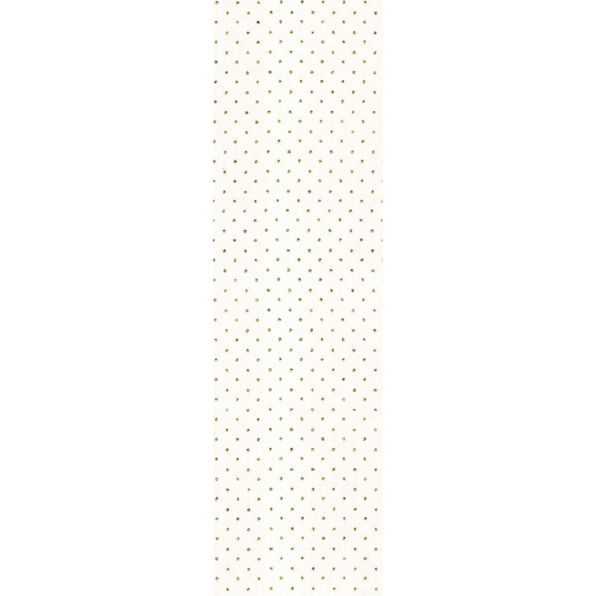 Tovaglia in resina antimacchia Mauré Dots Gold 100 x 140 cm