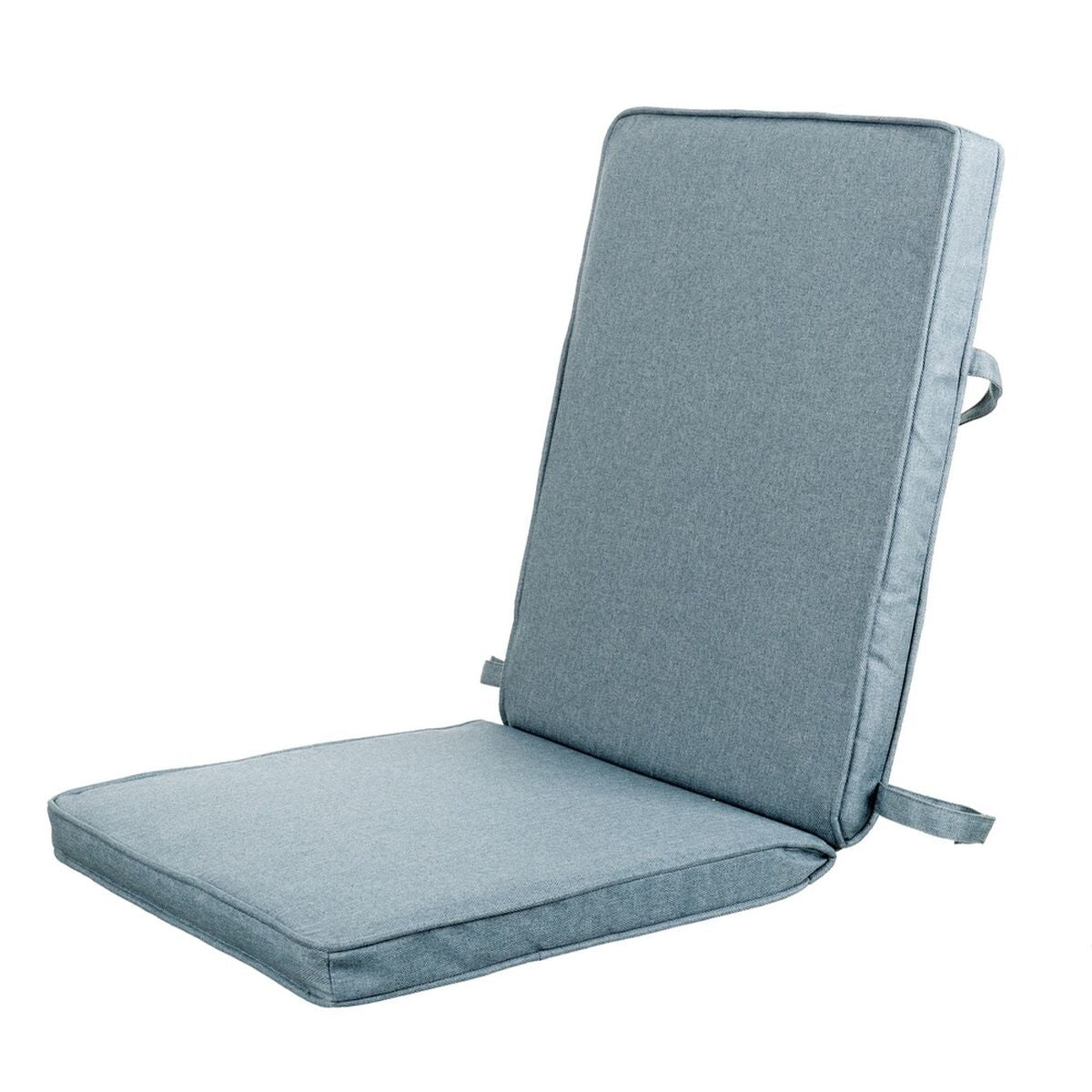 Cuscino per sedie Azzurro 123 x 48 x 4 cm