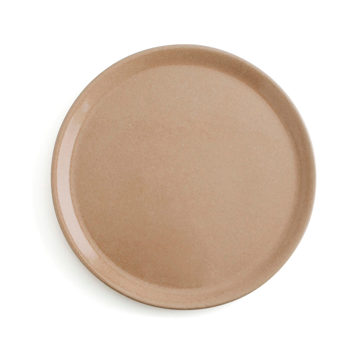 Piatto Piano Anaflor Vulcano Carne Argilla cotta Beige Ø 31 cm (8 Unità)
