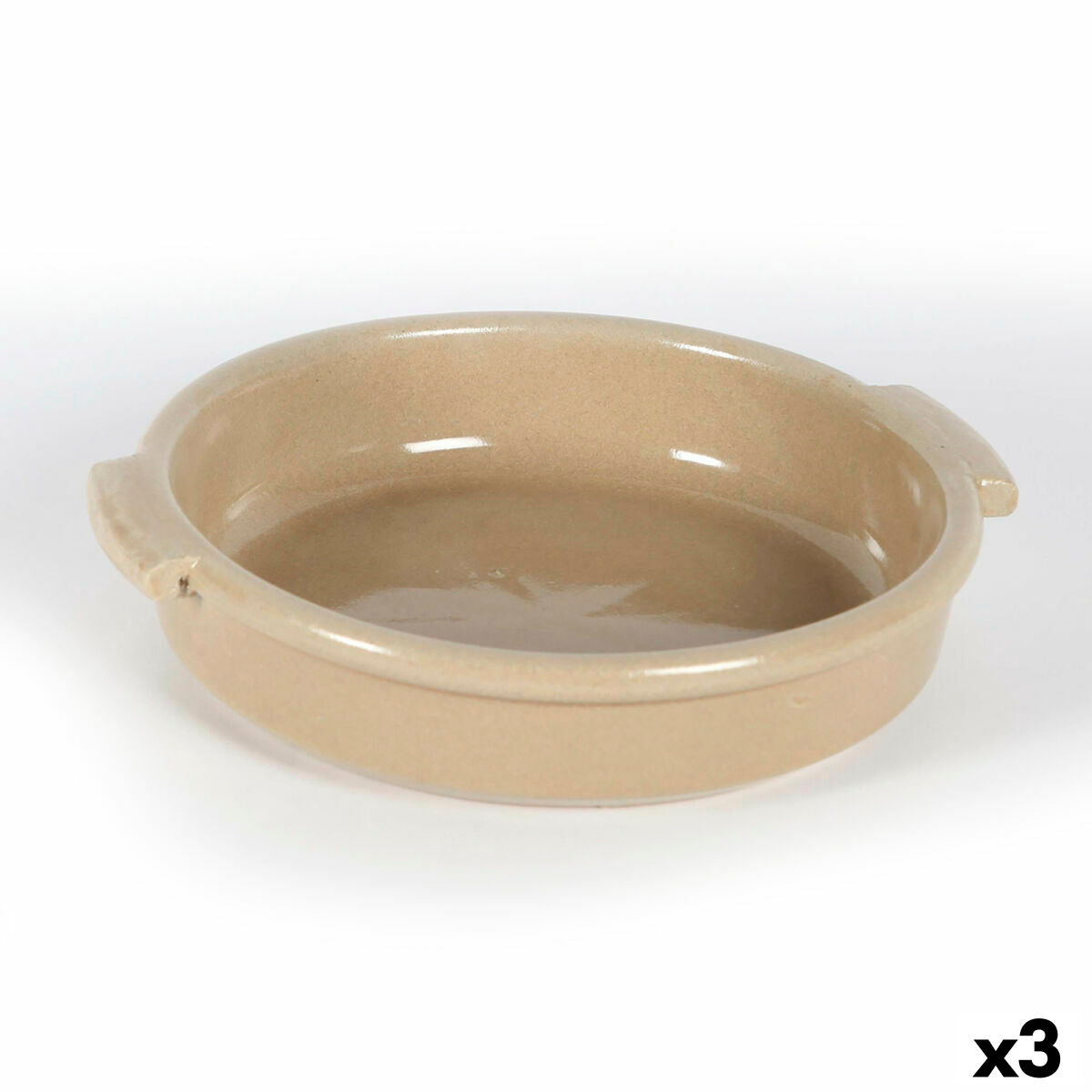 Pentola Anaflor Ceramica Marrone (Ø 21 cm) (3 Unità)