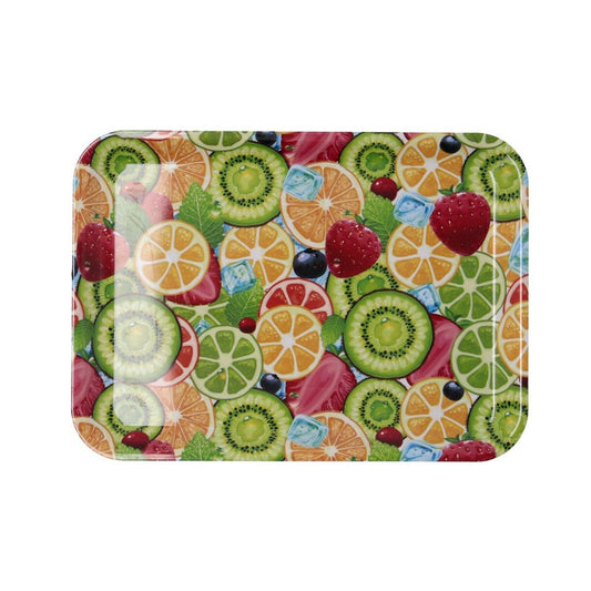 Vassoio per la colazione Quid Habitat Multicolore Plastica 32 x 23 x 1,7 cm Con manici Frutta (12 Unità)