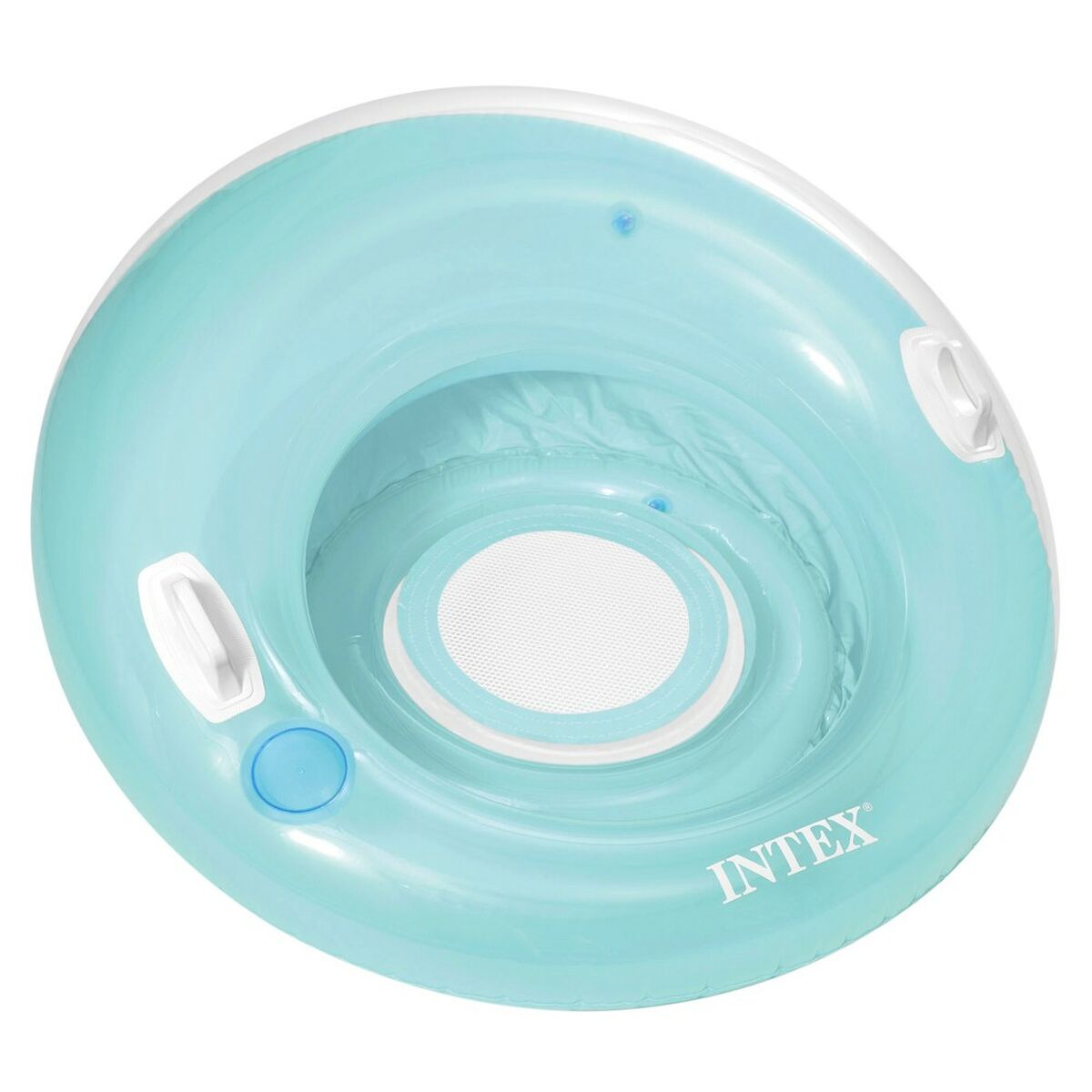 Poltrona da Piscina Gonfiabile Intex Rotondo Ø 119 cm 119 x 119 cm (6 Unità)