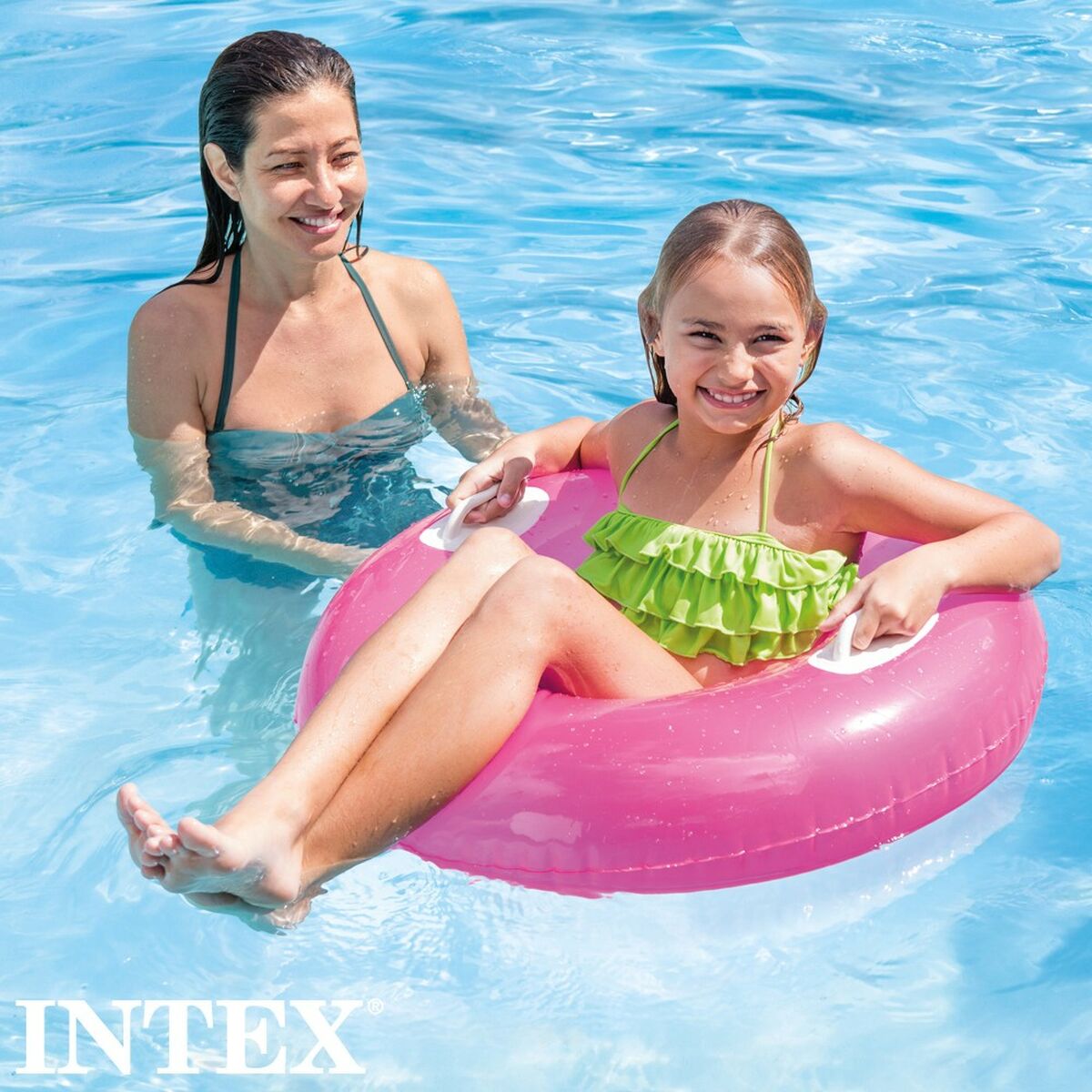 Salvagente Gonfiabile Donut Intex 76 x 15 x 76 cm (24 Unità)
