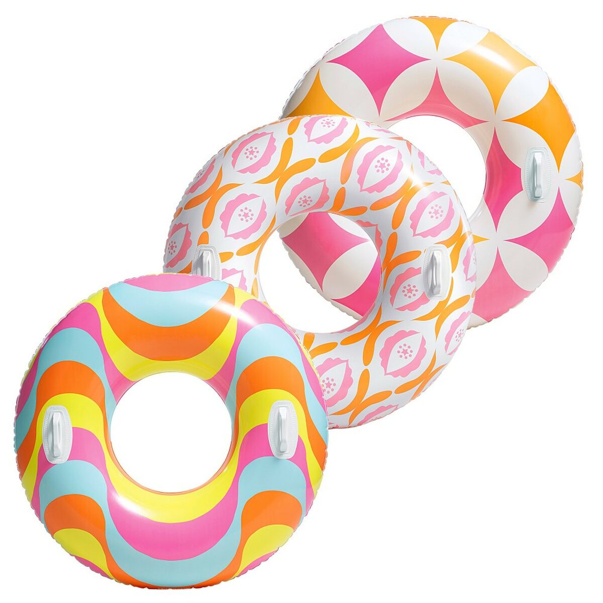 Salvagente Gonfiabile Donut Intex Timeless 115 x 28 x 115 cm (6 Unità)