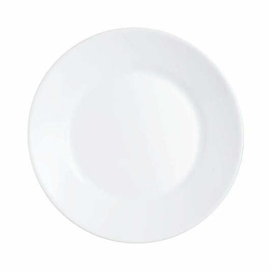 Set di piatti Arcoroc Restaurant Bianco Vetro (Ø 23,5 cm) (6 pezzi)