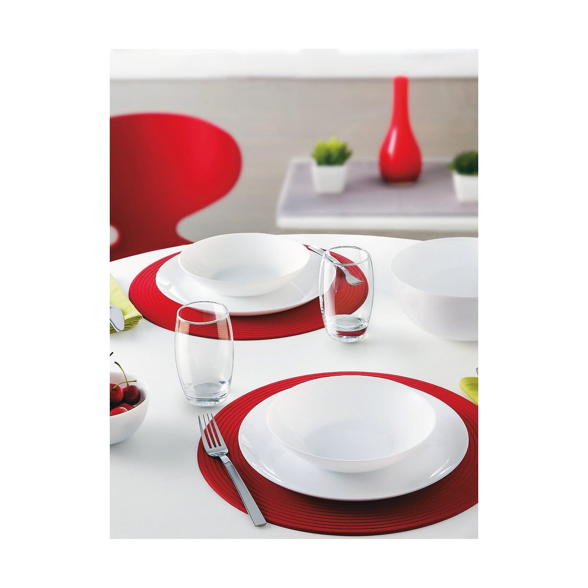 Insalatiera Luminarc Bianco Vetro (Ø 21 cm)