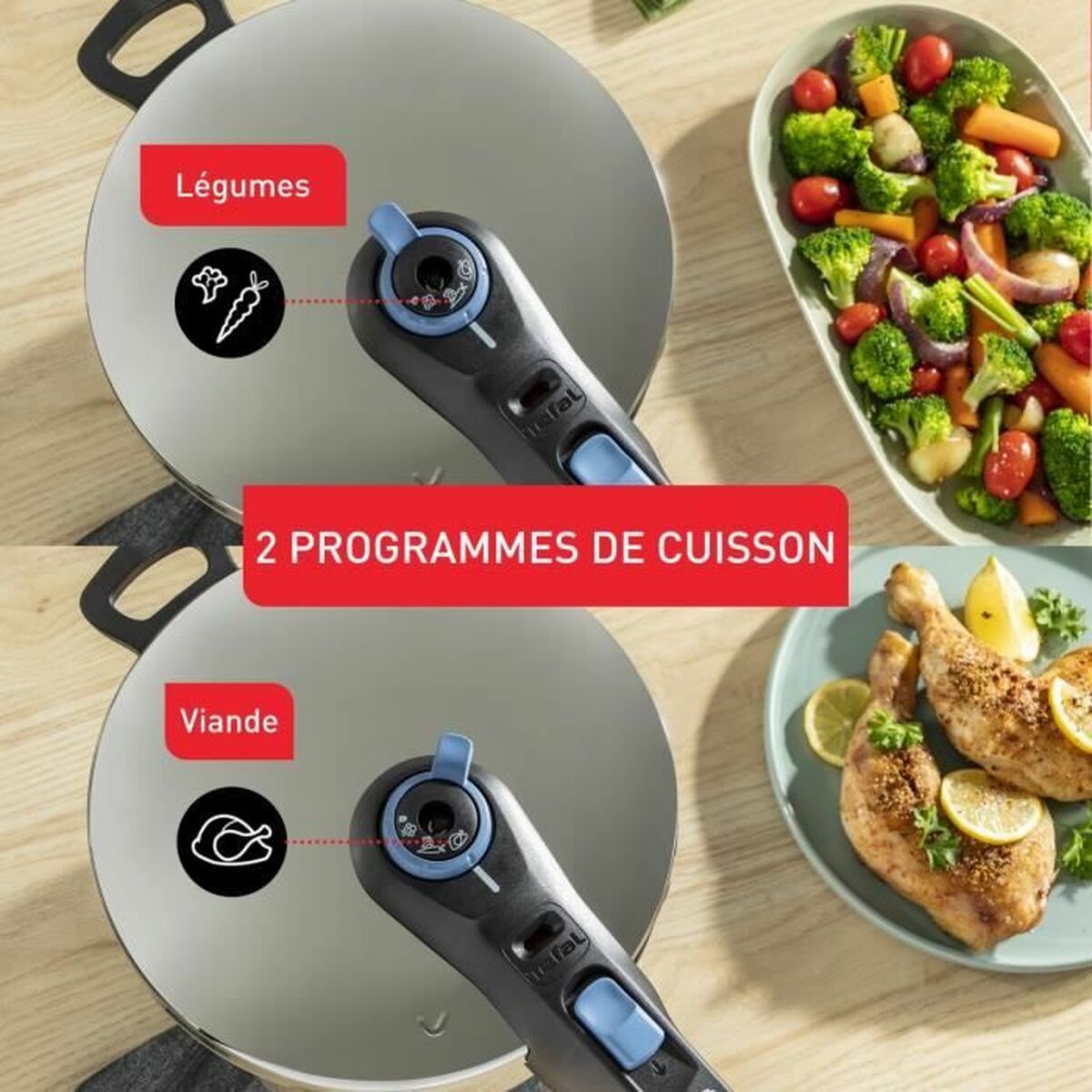 Pentola Express Tefal 6 L Acciaio inossidabile