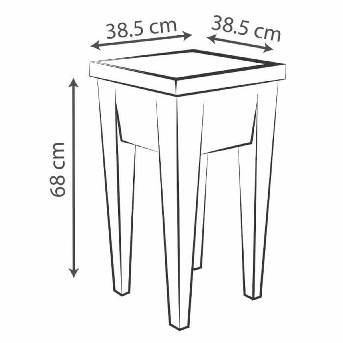 Vaso EDA   Verdure Tabella di crescita 38,5 x 38,5 x 68 cm
