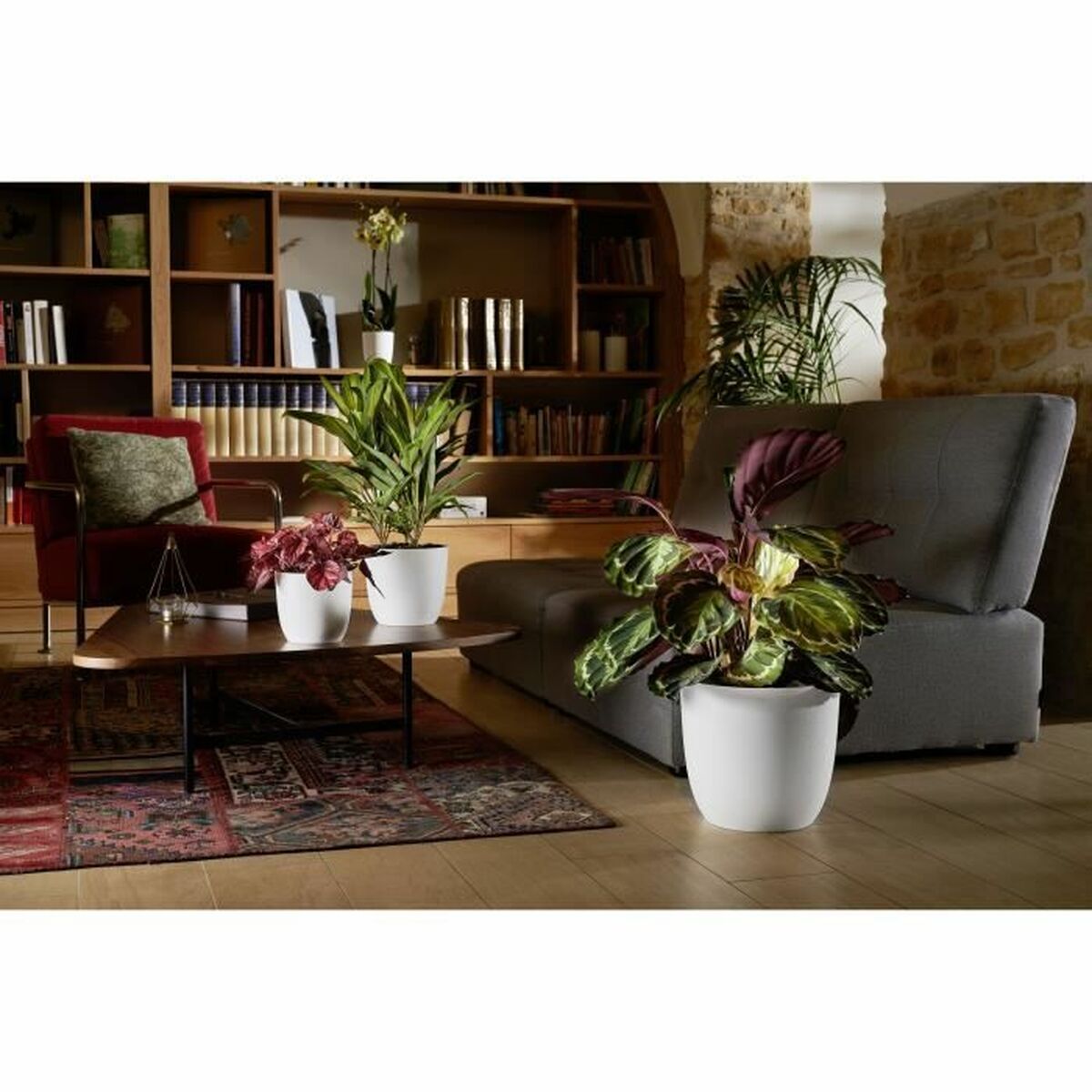 Vaso EDA Opal Chape Ø 29,5 cm Bianco