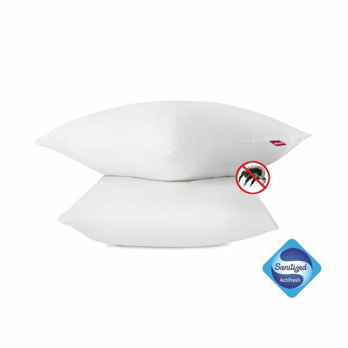 Cuscino Abeil Bianco 60 x 60 cm (2 Unità)