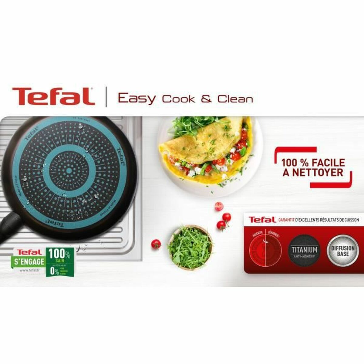 Paiolo Tefal B5543002 Nero Alluminio 3 L Ø 20 cm